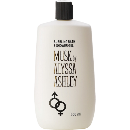 ALYSSA ASHLEY Musk Bubbling Bath & Shower Gel 500 ml