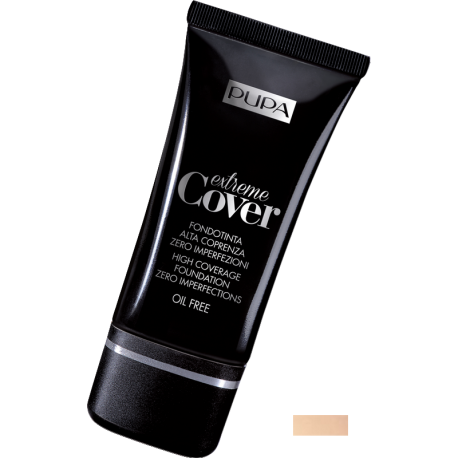 PUPA Extreme Cover Foundation Alabaster 010