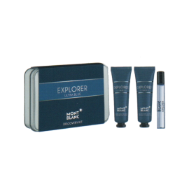 MONTLANC Explorer Ultra Blue Grooming Kit