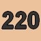  220 Natural Beige